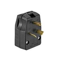 TRVL TRAILER PLUG BLK 30A 125V