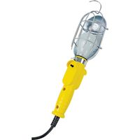 Power Zone PZ-407PDQ4 Work Light with Metal Guard and Single Outlet