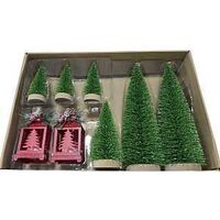 GREEN BATTLEBRUSH TREE LANTERN