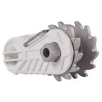 STRAINER END INSULATED WHITE  