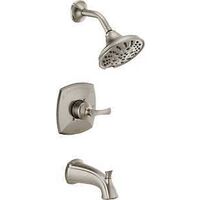 TUB & SHOWER FAUCET 1H SBN 6IN