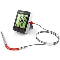 GrillPro 11391 Stainless Steel Thermometer with Bezel