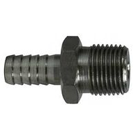 FITTING HOSE SS BARBXMPT 3/8IN