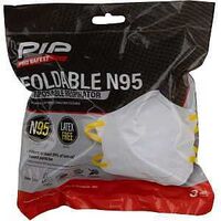 RESPIRATOR DISPO FOLDABLE N95 