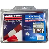 Valley Forge PFF-ST Pleated Full Fan Flag with Star and Stripes