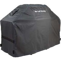 Broil King 68490 Grill Cover, 25 in W, 48 in H, Polyester/PVC, Black