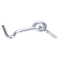 HOOK/EYE 1-1/2IN ZINC PLATE   
