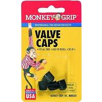 Monkey Grip M8830 Dome Tire Valve Cap