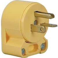 Cooper 4509AN-BOX Grounded Angled Electrical Plug
