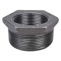 ProSource 35-2X1-1/2B Pipe Bushing, 2 x 1-1/2 in, Threaded x Female Inlet x Male Outlet, Steel, 300 psi Pressure