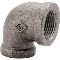 World Wide Sourcing B90 6 Black Pipe Fitting