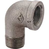 World Wide Sourcing 6-3/8B Black Pipe Fitting