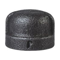 World Wide Sourcing B300 8 Black Pipe Malleable Cap
