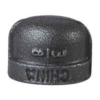 World Wide Sourcing B300 10 Black Pipe Malleable Cap