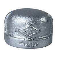 Worldwide Sourcing 18-3/4G Galvanized Pipe Malleable Cap