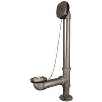 Plumb Pak 600SN Bath Drain Assembly With Chain and Rubber Stopper