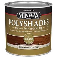 PolyShades 21375 One Step Oil Based Wood Stain and Polyurethane