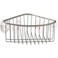 STAINLESS CORNER BASKET       