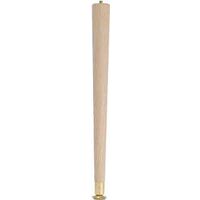 6127401 - LEG TABLE ROUND TAPER WOOD 8IN