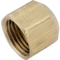 Anderson Metal 754040-10 Brass Flare Cap