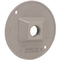 Hubbell 5193-0 3-Hole Cluster Lampholder Cover