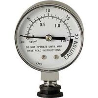 National Presto 85729 Pressure Canner Steam Gauge With Rubber Adapter