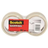 Scotch 3350-2 Lightweight Shipping Packaging Tape