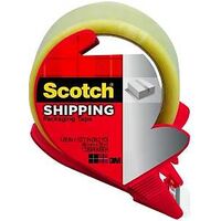 Scotch 3350S-RD Lightweight Shipping Packaging Tape