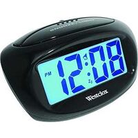 Westclox 70043X Compact Large Alarm Clock