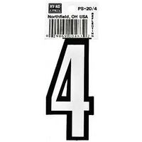 Hy-Ko PS Reflective Weather Resistant House Number