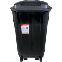 Rubbermaid 289804BLA Wheeled Refuse Container