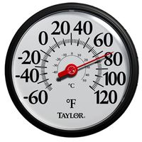Taylor 6700 Weather Resistant Shatterproof Dial Thermometer