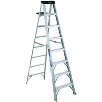 Werner 378 Single Sided Step Ladder With Pail Shelf