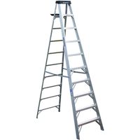 Werner 370 Single Sided Step Ladder With Pail Shelf