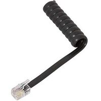 CORD TELEPHONE 25FT BLK
