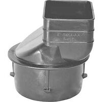 DOWNSPOUT ADAPT 4X4-1/4X3IN