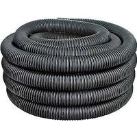 Amerimax 54021 Solid Flex Drain Pipe 4 in X 8 FT PVC for sale online 