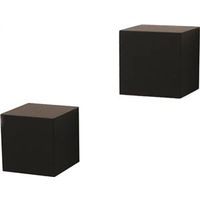 Knape & Vogt 0129-5BK2 Wall Cube Shelf Kit 5 in L x 5 in W