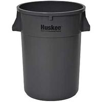 Huskee Round Refuse Trash Receptacle