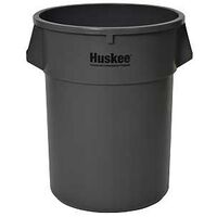 Huskee Round Refuse Trash Receptacle