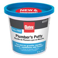 Oatey 31177 Stain-Free Plumbers Putty