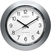 LA Crosse WT-3144S Atomic Wall Clock