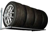 Knape & Vogt 01031 Foldable Tire Loft, Steel, Silver