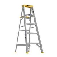 Werner 355 Single Sided Step Ladder With Pail Shelf
