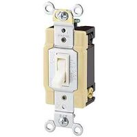 Cooper 1242-7 Framed Grounded Toggle Switch