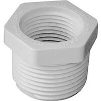 IPEX 435702 Bushing, 1 x 3/4 in, MPT x FPT, PVC, SCH 40 Schedule