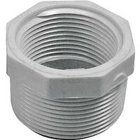 IPEX 435709 Reducing Bushing, 1-1/2 x 1-1/4 in, MPT x FPT, White, SCH 40 Schedule, 150 psi Pressure