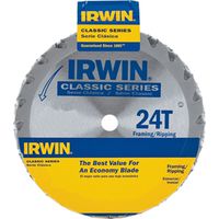 Irwin Classic 15120 Diamond Arbor Circular Saw Blade