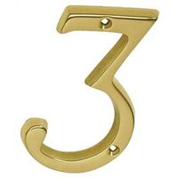 Schlage CS2-3036-605 #3 Classic Traditional House Number