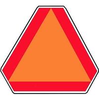 Hy-Ko TA Slow Moving Vehicle Emblem Highway Sign